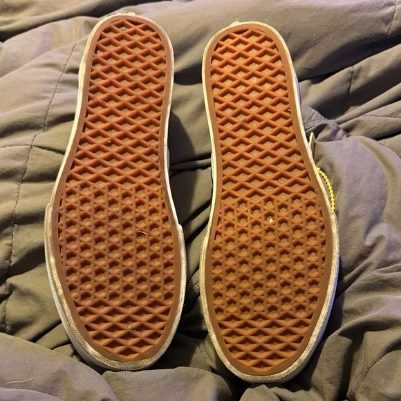 Vans Black and White Checkerboard Slip-Ons - Picture 3 of 5